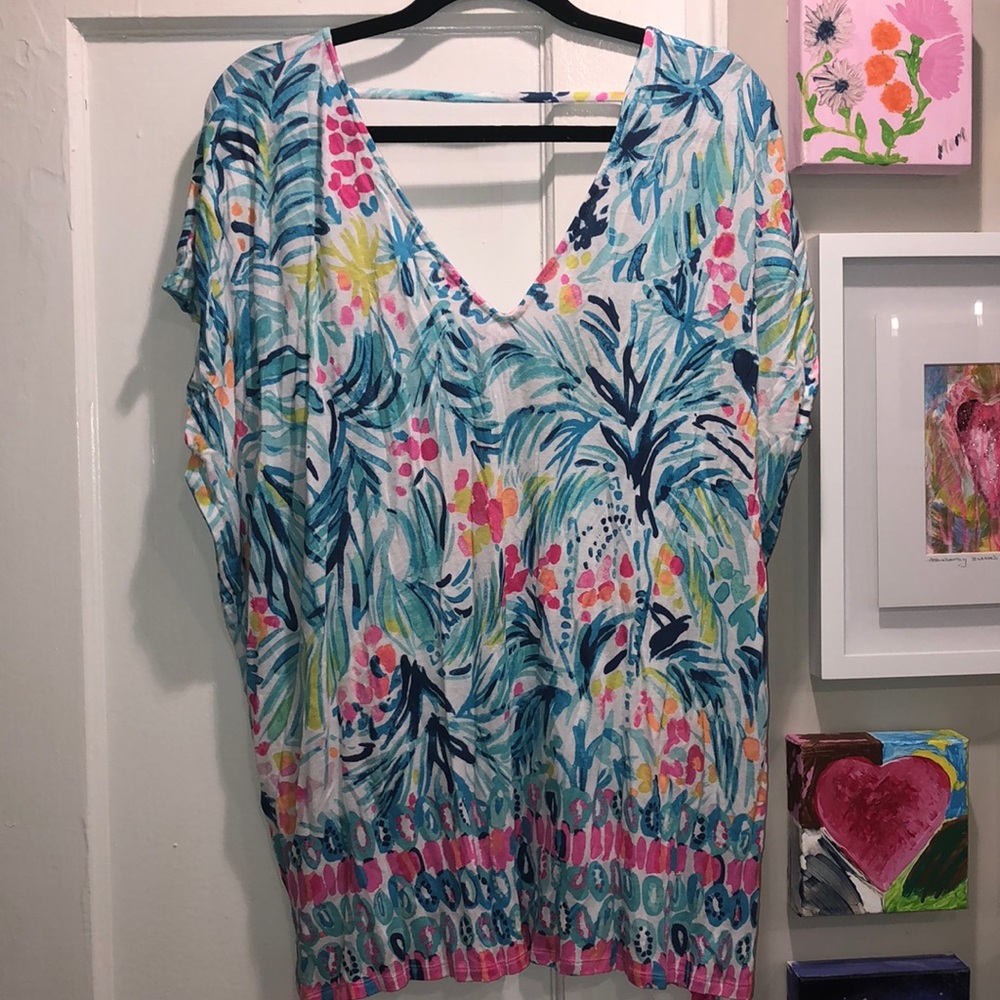 Lilly Pulitzer top/cover up